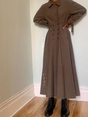 Super fabulous vintage dress coat - trench coat
