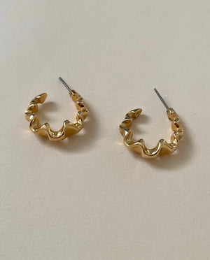 Cool vintage gold earrings VSxR 24