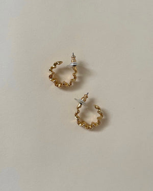 Cool vintage gold earrings VSxR 24