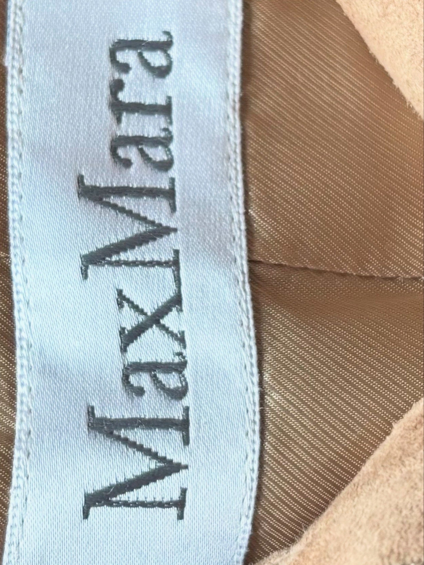 Vintage Maxmara soft suede jacket