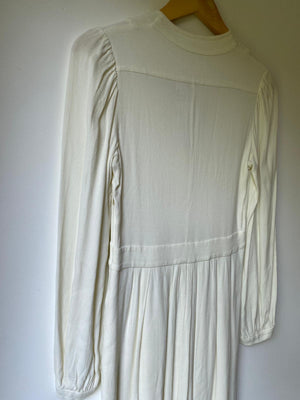 Isabel Marant crepe dress in ivory UK 8