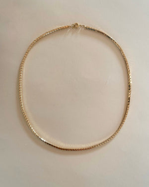 Faceted box chain necklace VSxR 46