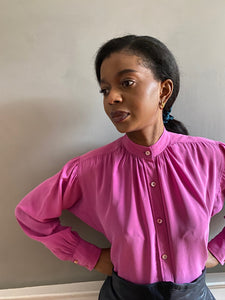Vintage Yves Saint Laurent silk blouse
