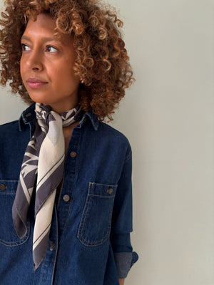 Vintage CK denim shirt dress
