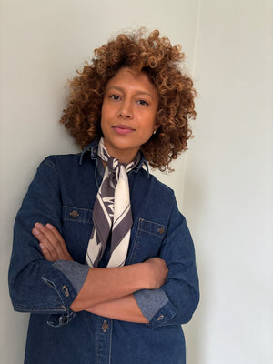Vintage CK denim shirt dress