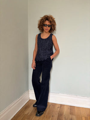 Vintage Yves Saint Laurent lace top