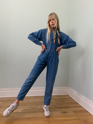 Vintage 90s Liz wear boiler-suit