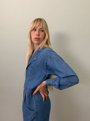 Vintage 90s Liz wear boiler-suit