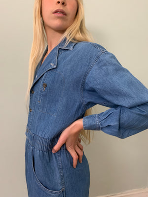 Vintage 90s Liz wear boiler-suit