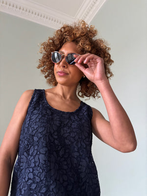 Vintage Yves Saint Laurent lace top