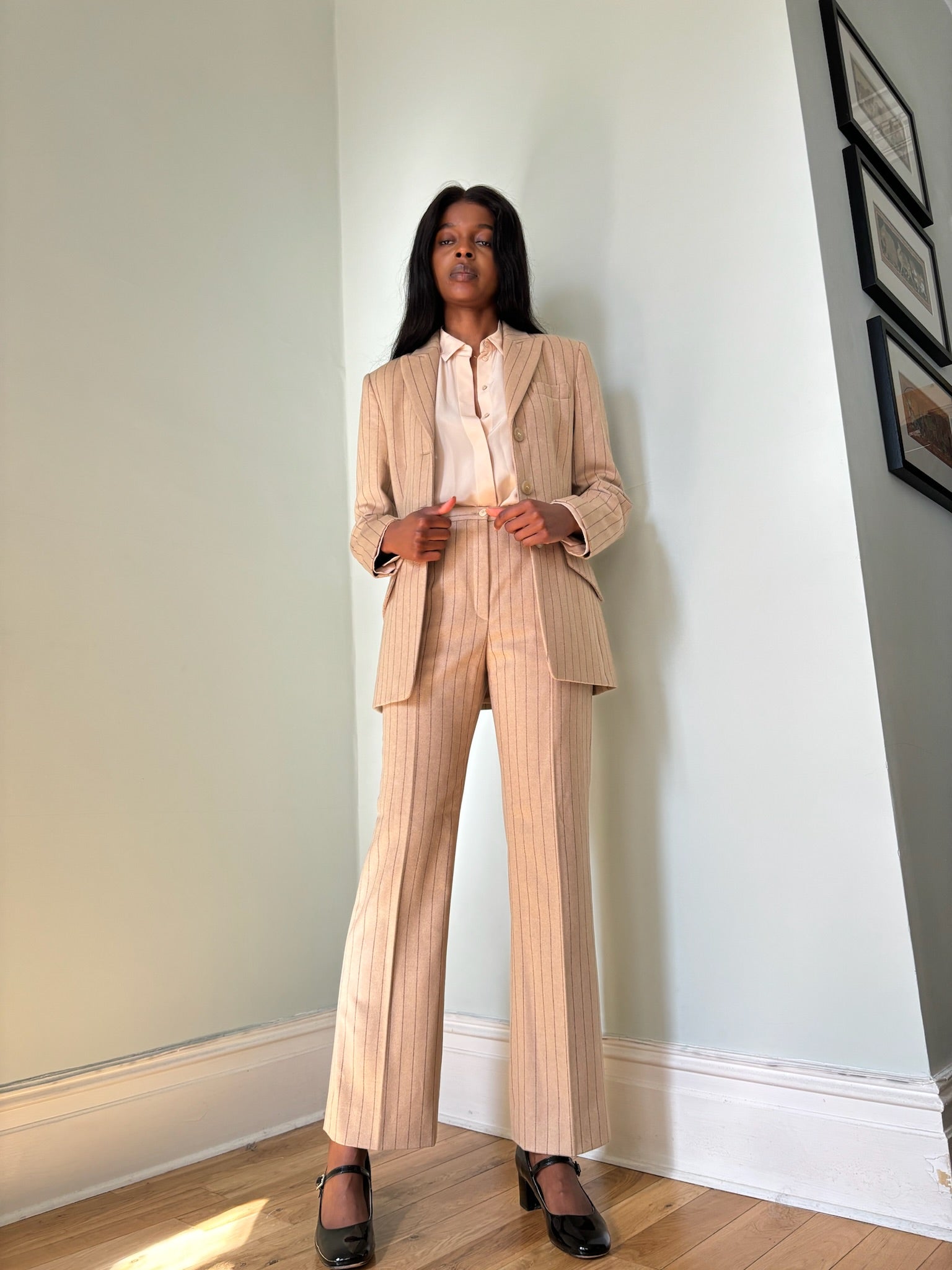 Fèraud wool trouser suit by Louis Fèraud