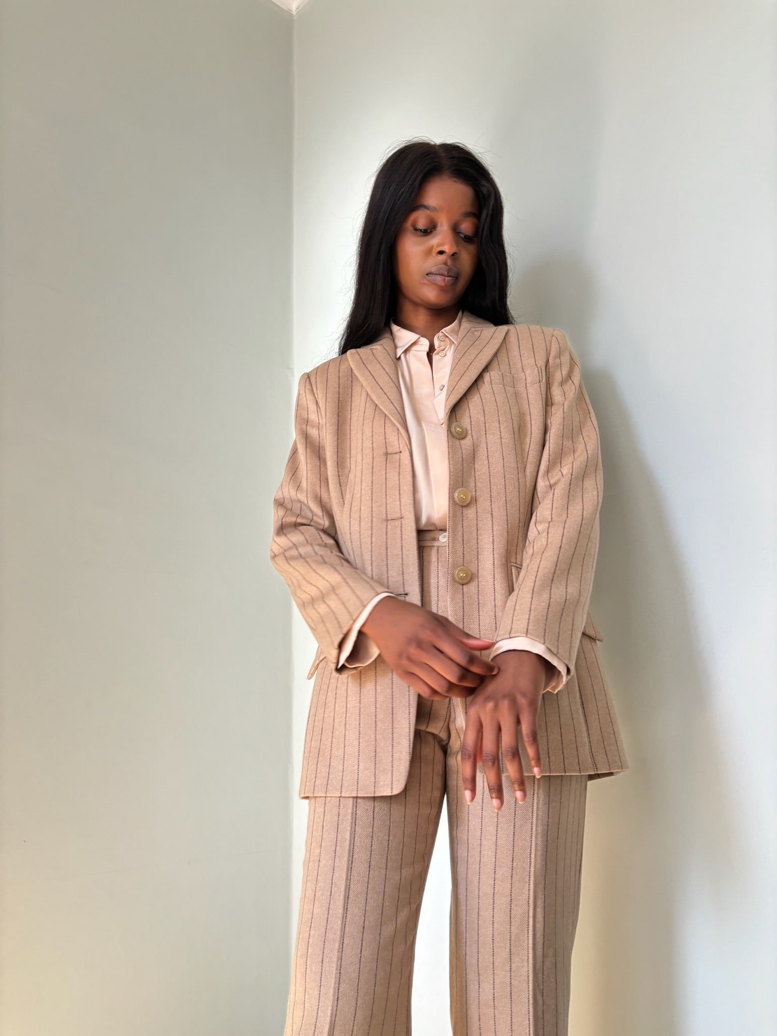 Fèraud wool trouser suit by Louis Fèraud