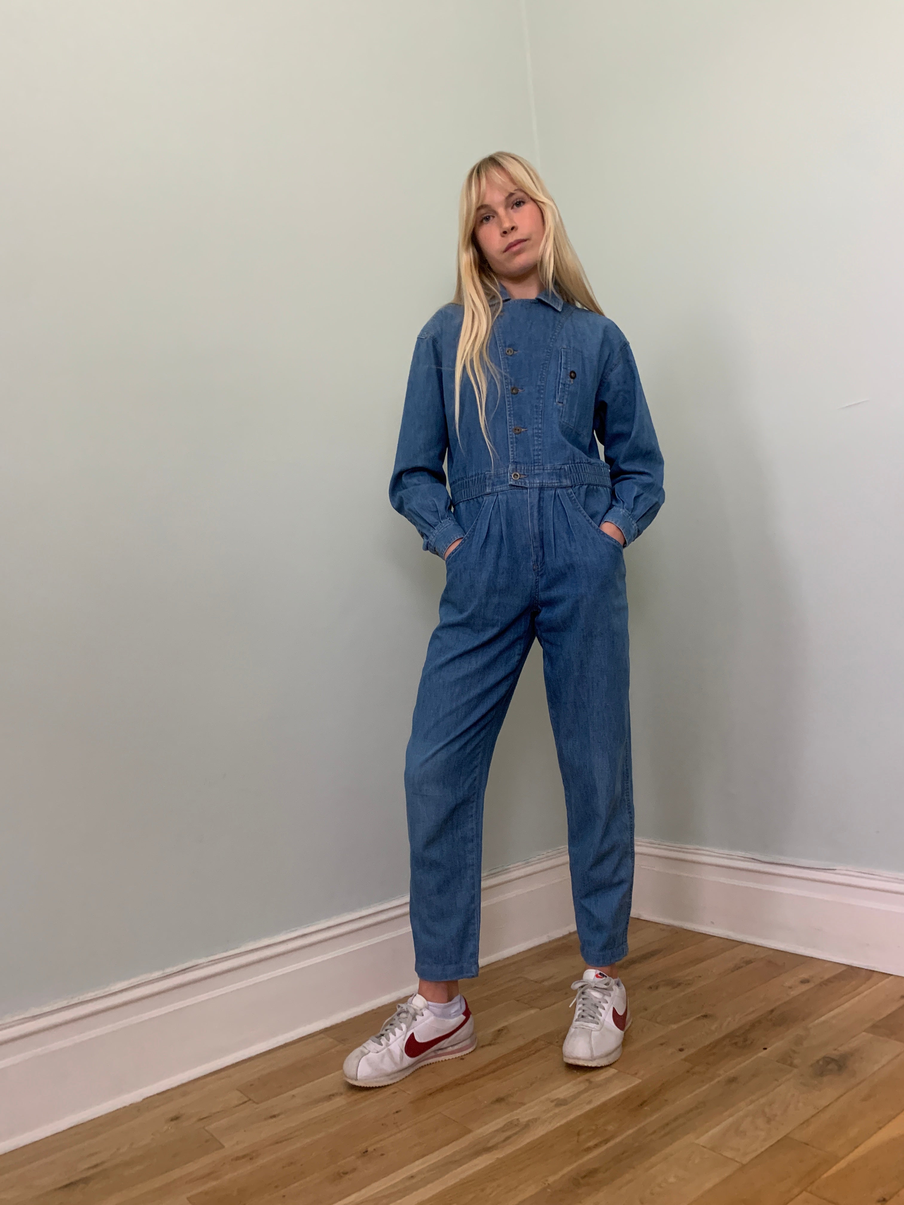 Vintage 90s Liz wear boiler-suit