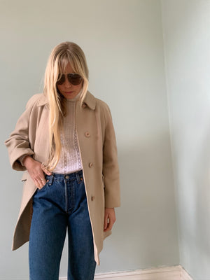 Vintage wool mix Aquascutum coat