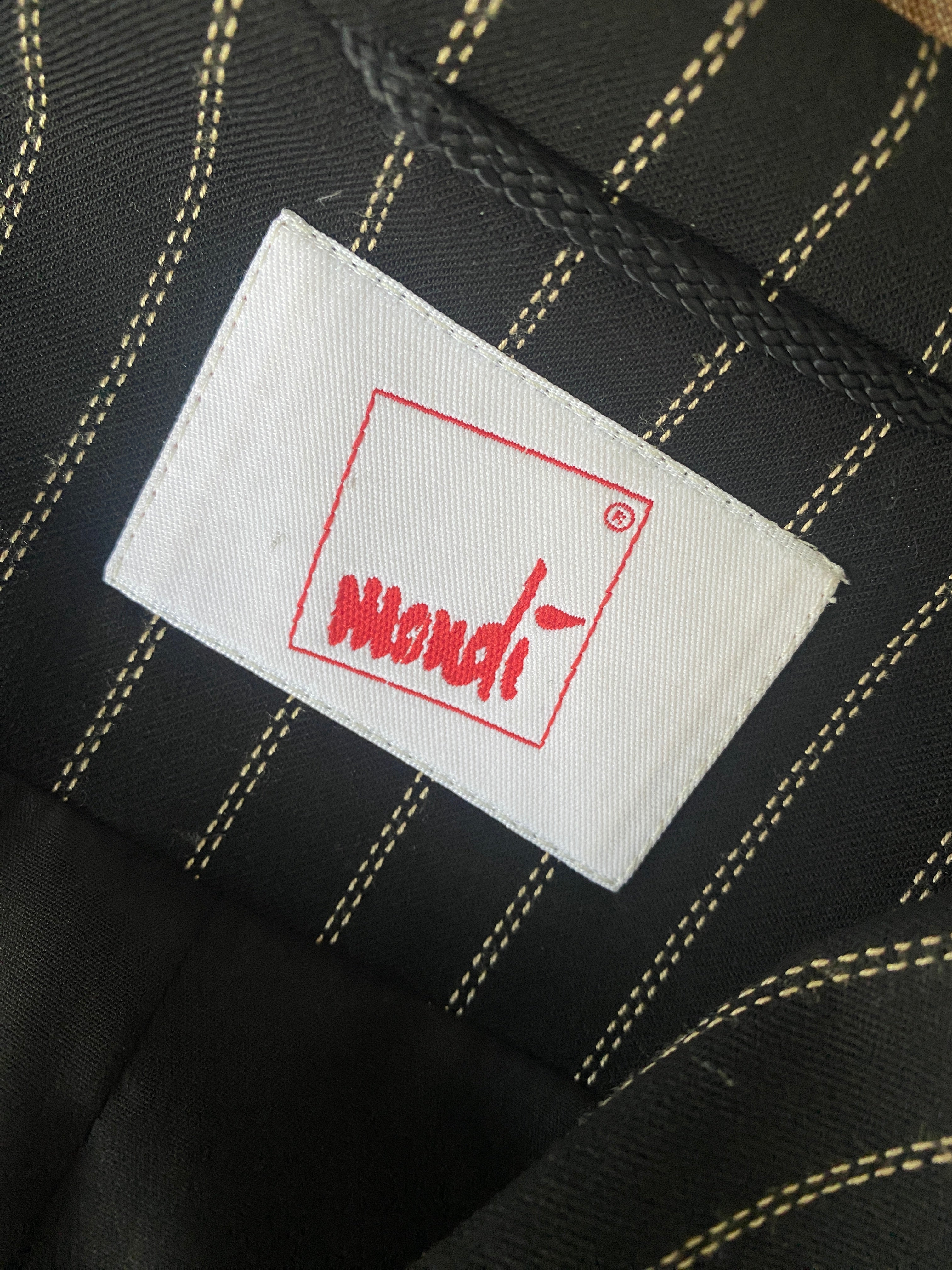 Vintage Mondi wool stripe jacket