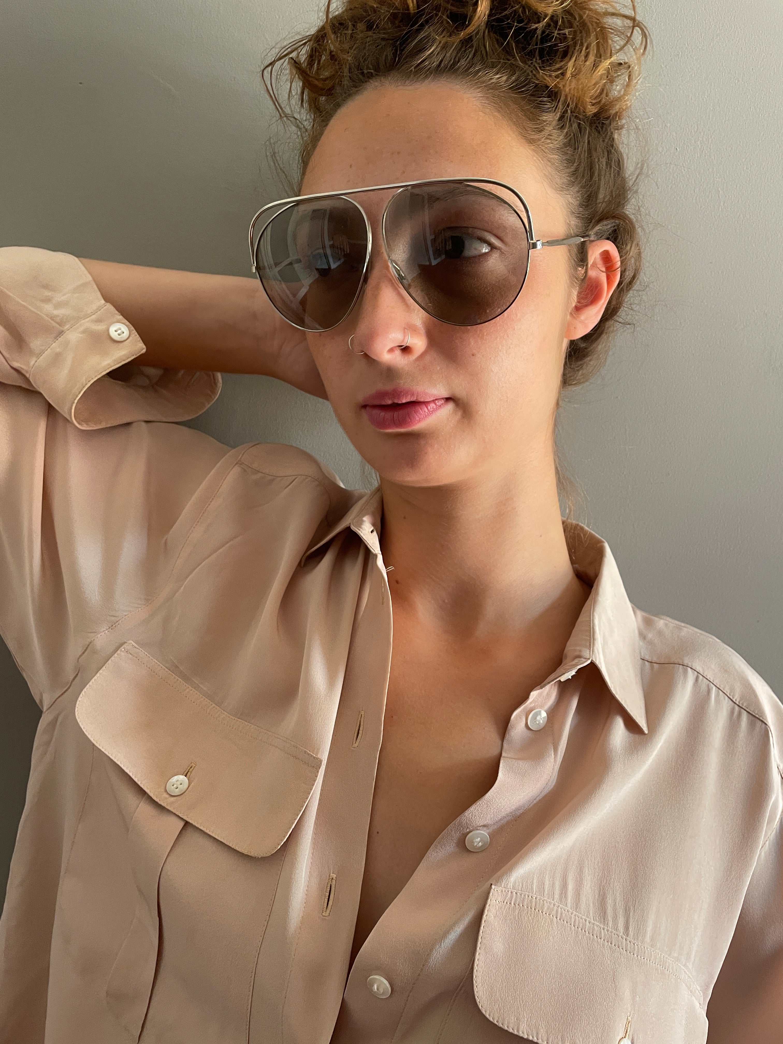 Vintage Escada LOVE blouse 32