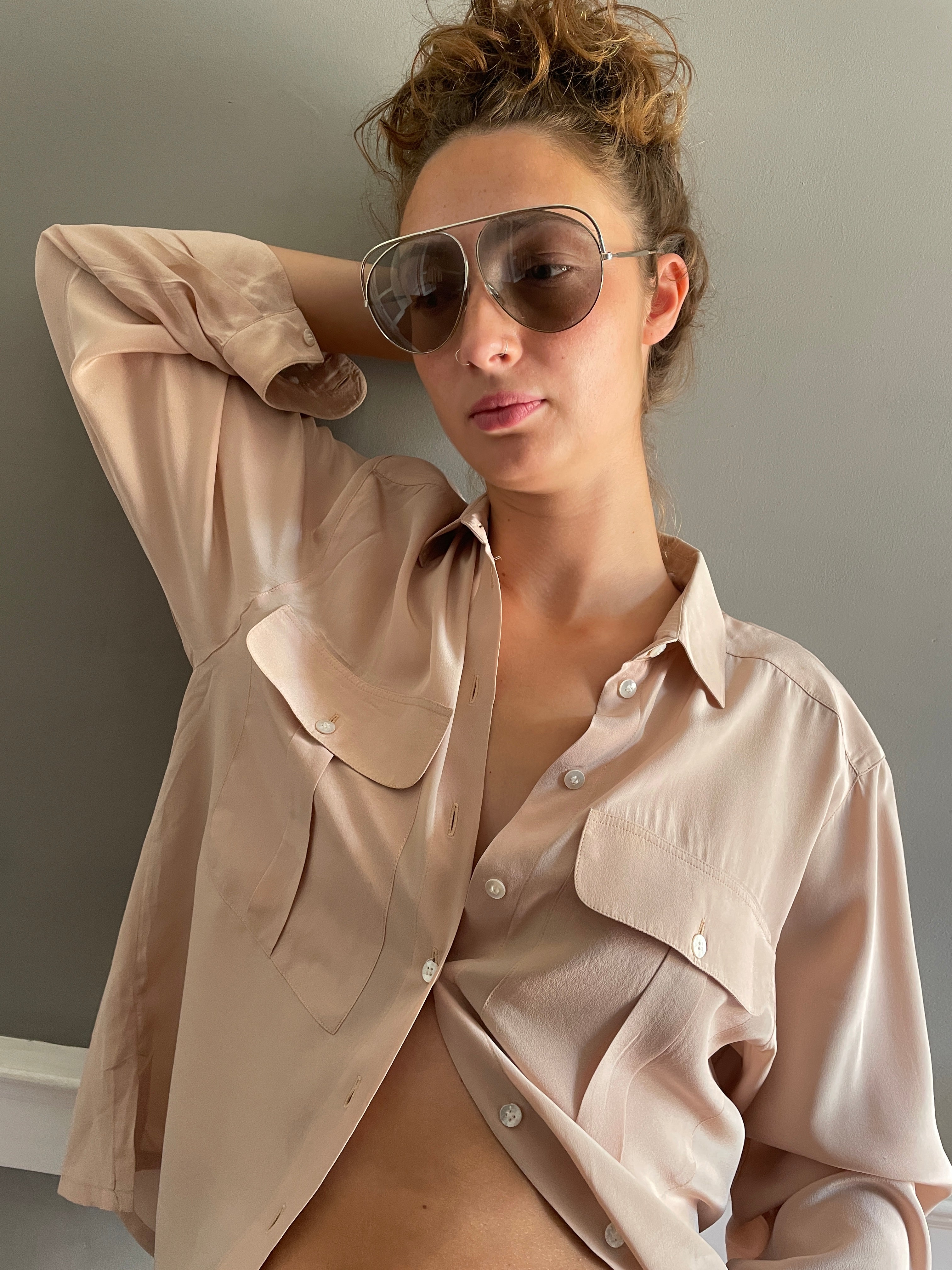 Vintage Escada LOVE blouse 32