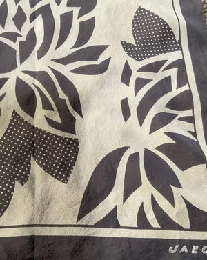 Vintage Jaeger silk headscarf