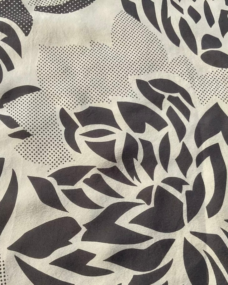 Vintage Jaeger silk headscarf