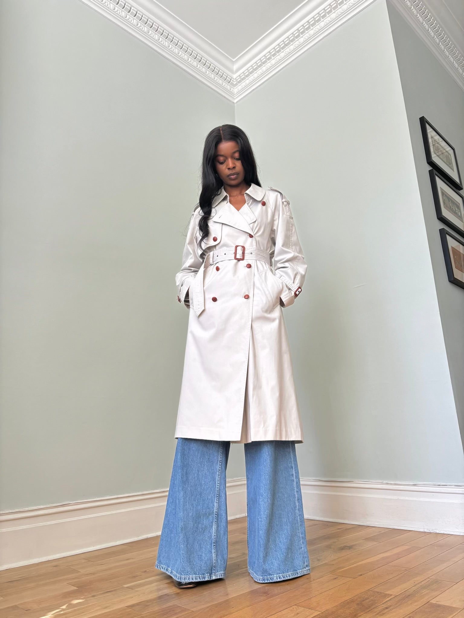 Ensign vintage trench coat