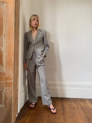 Vintage Yves Saint Laurent pinstripe suit