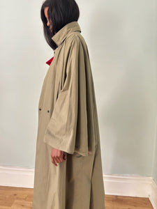 Vintage Saks Fifth Avenue cape trench coat