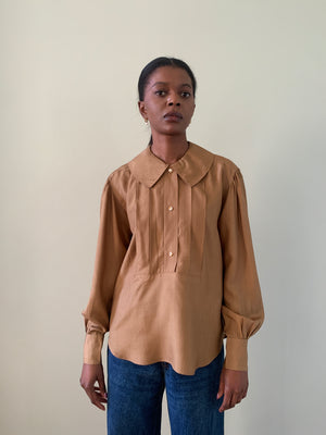 Vintage Kenzo silk tunic blouse