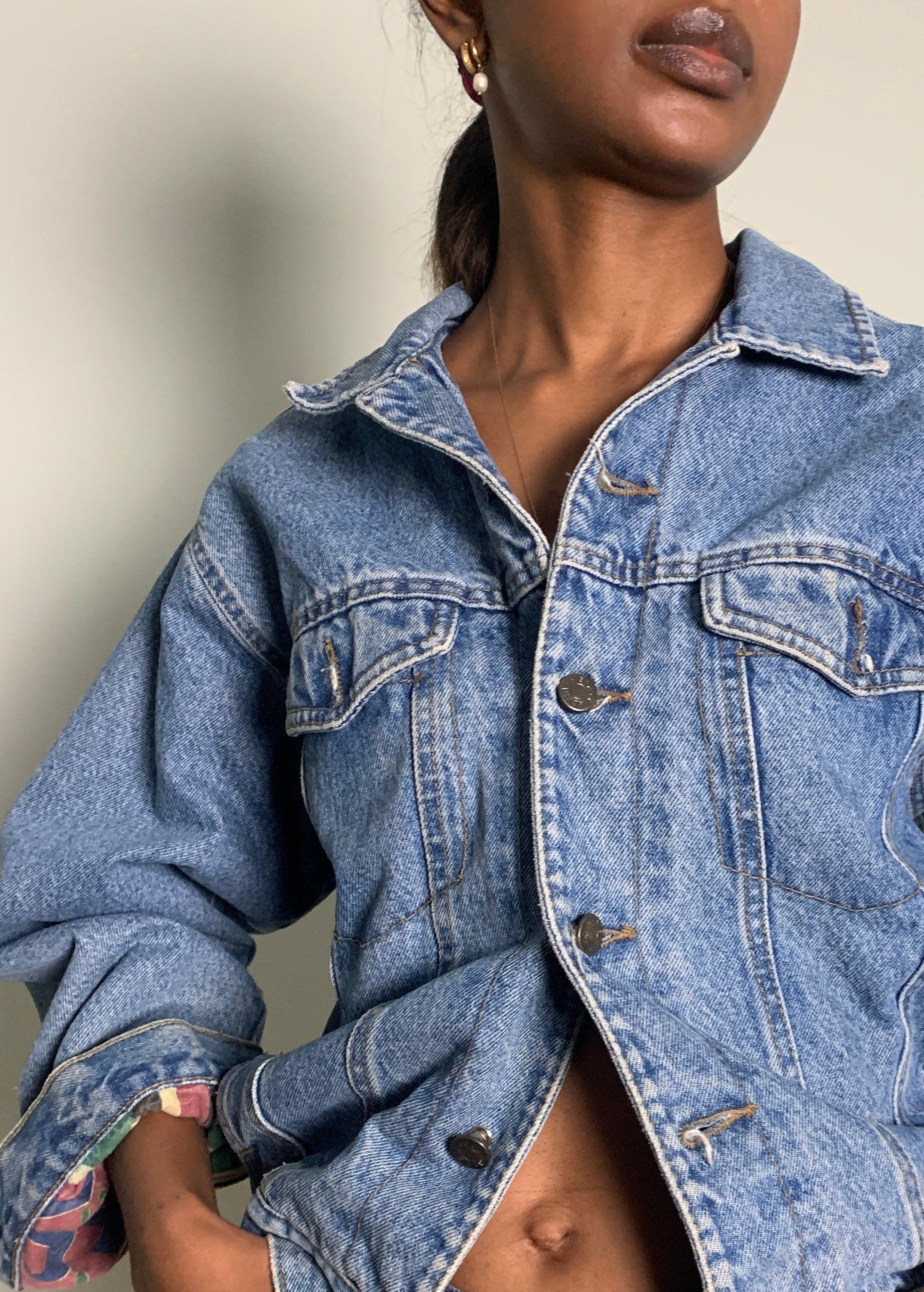 Vintage 90s Calvin Klein denim jacket