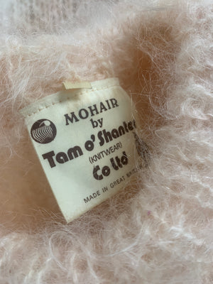 Vintage mohair volume sleeve knit
