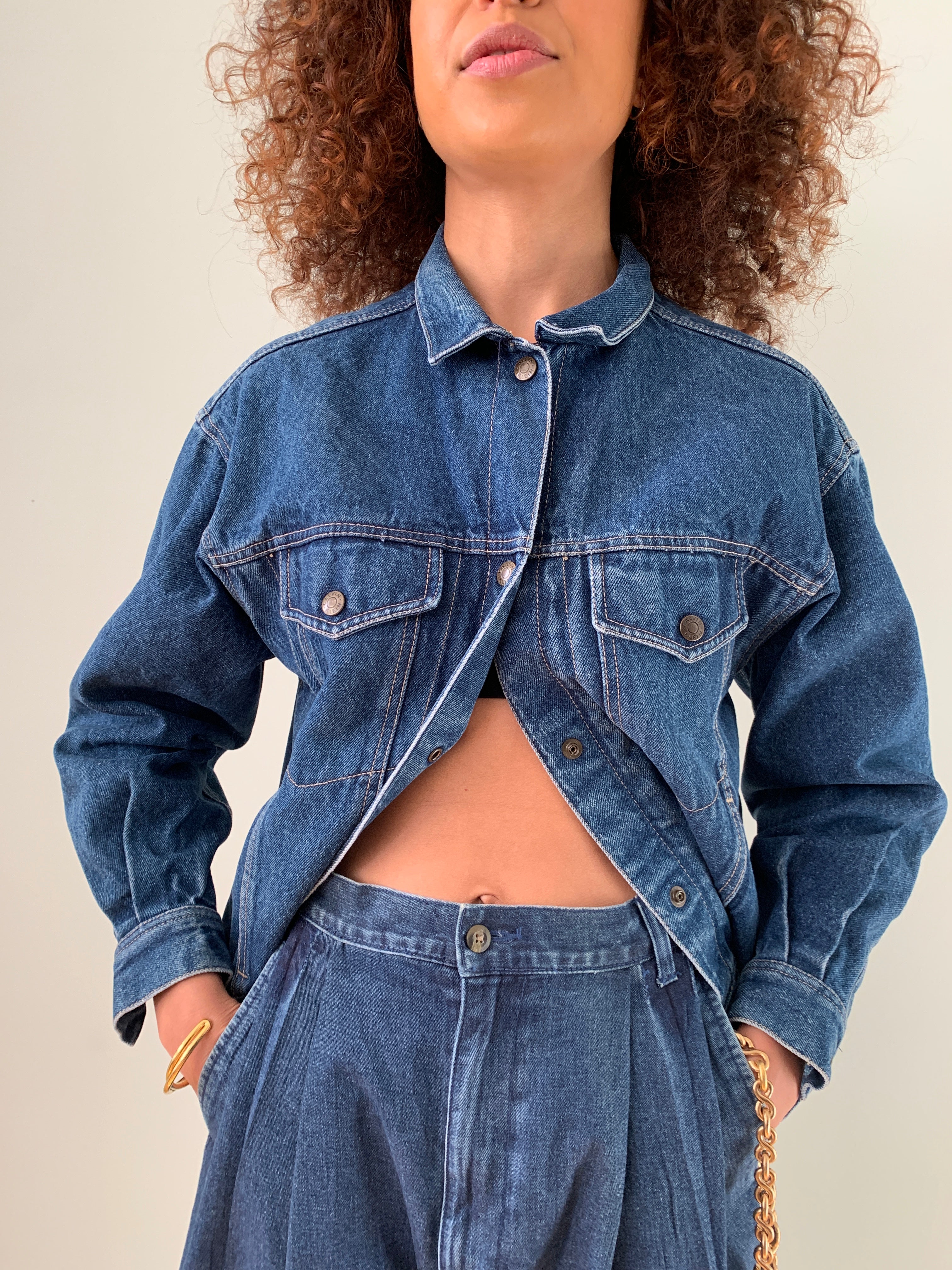 90s Calvin Klein denim jacket