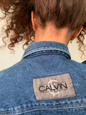 90s Calvin Klein denim jacket