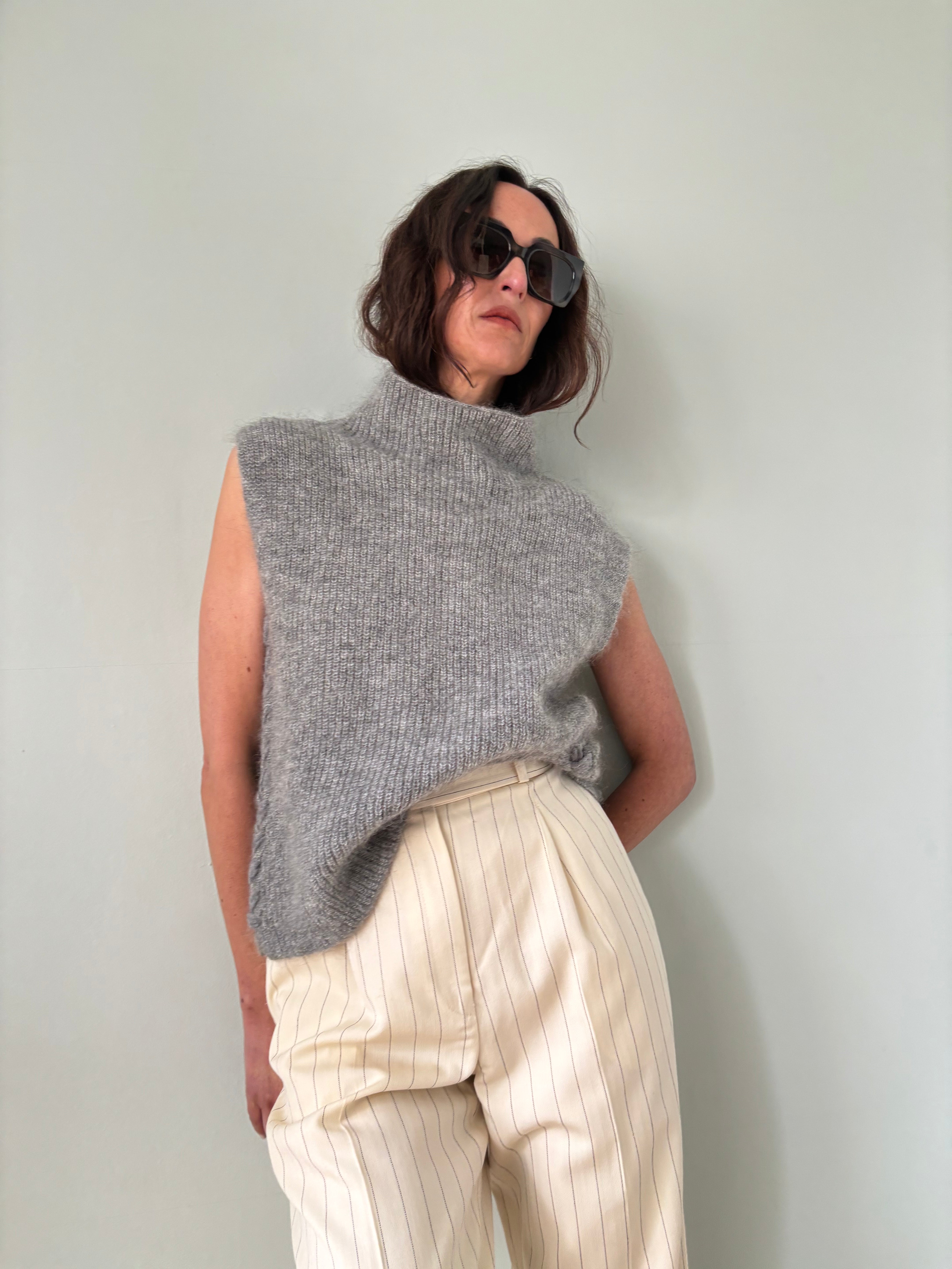 Pre-loved Athè Vanessa Bruno knitted vest