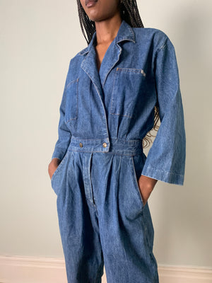 Vintage IDEAS cotton boiler-suit