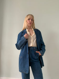 Vintage DKNY denim blazer UK 8-12