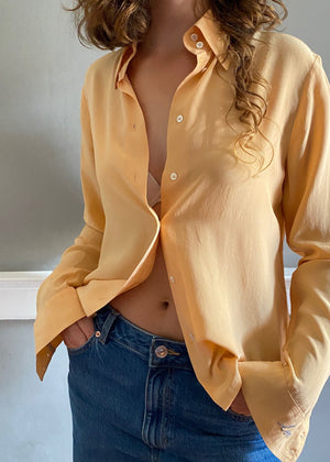 Vintage embroidered blouse LOVE 22