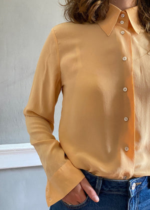 Vintage embroidered blouse LOVE 22