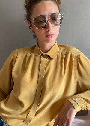 Vintage Carat LOVE blouse 33