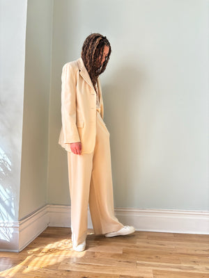 Vintage Nicole Farhi wool cashmere suit