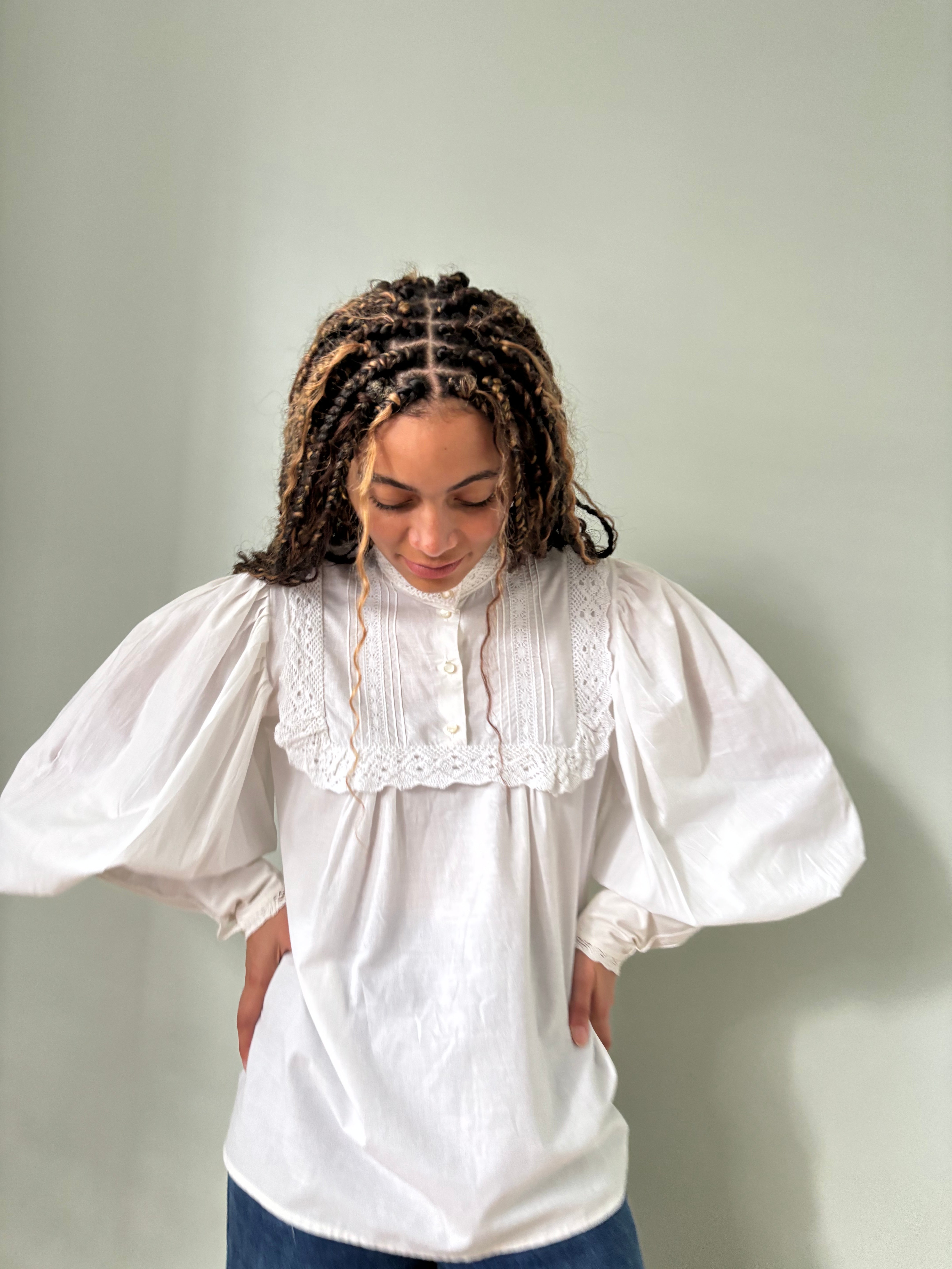 Edwardian Style blouse by Cobannau