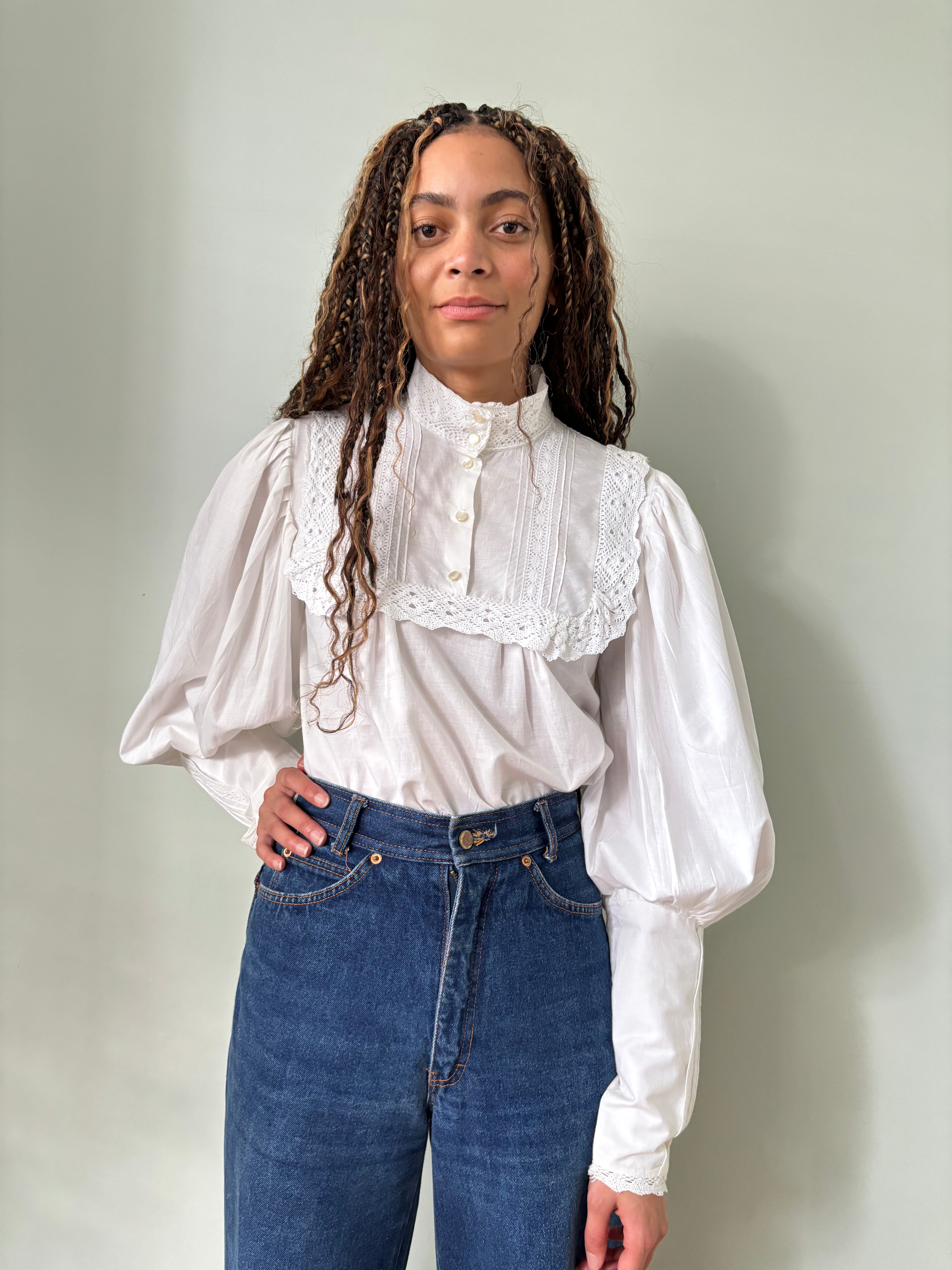 Edwardian Style blouse by Cobannau