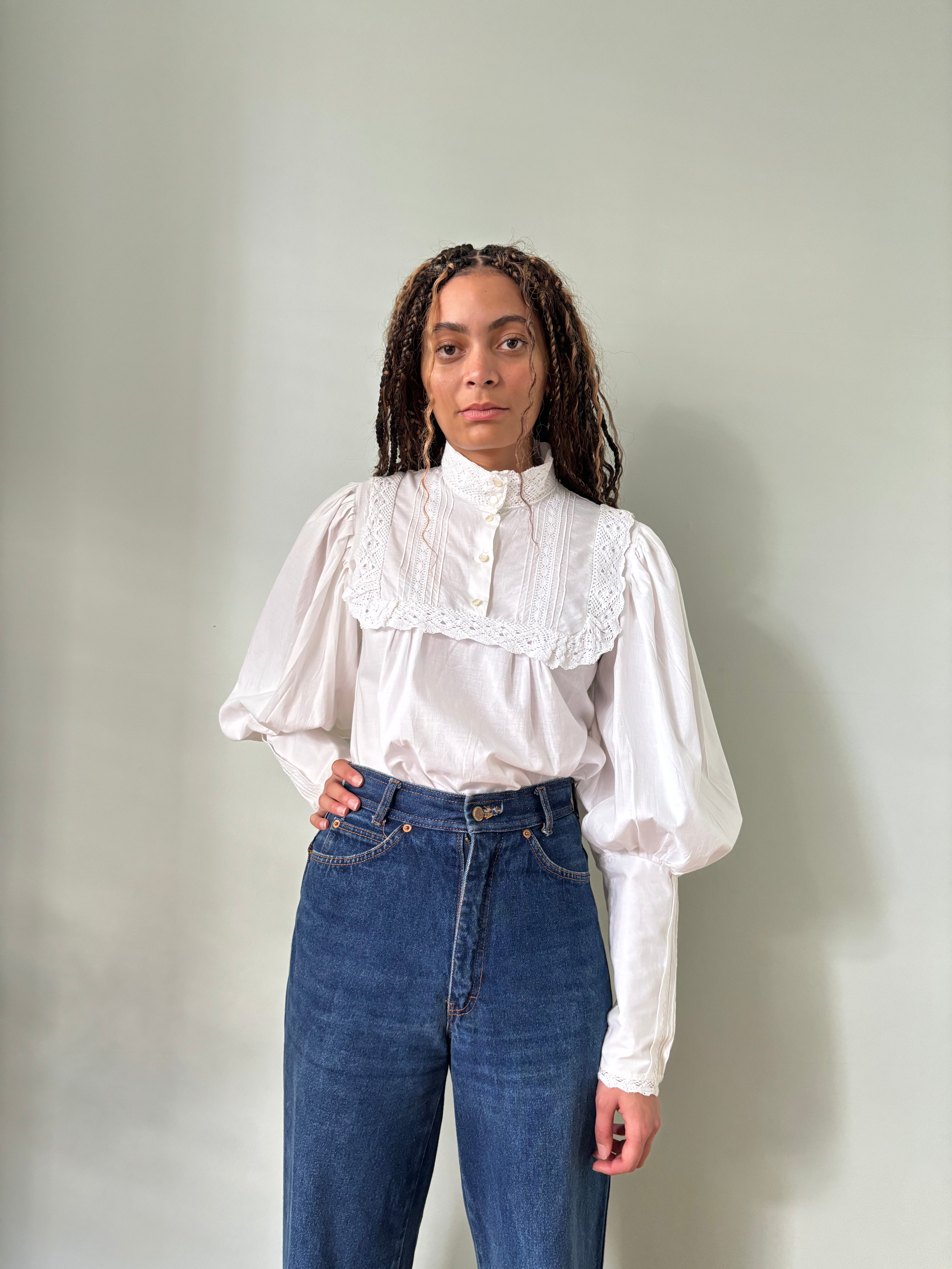 Edwardian Style blouse by Cobannau