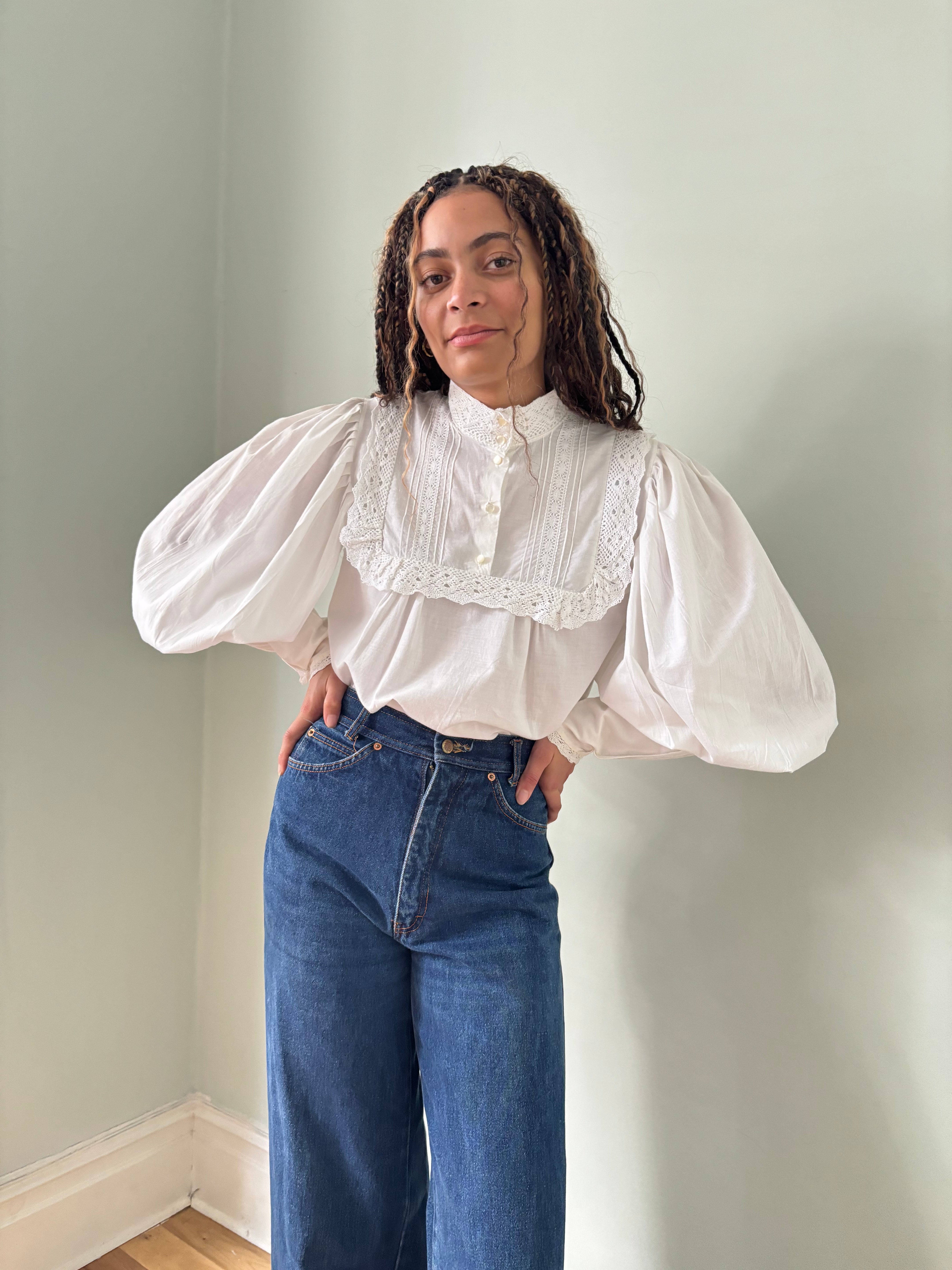 Edwardian Style blouse by Cobannau