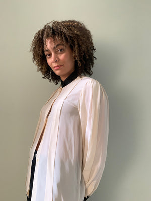 Vintage Yves Saint Laurent mono blouse
