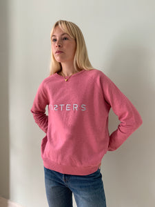 SISTERS embroidered sweatshirt medium SS202