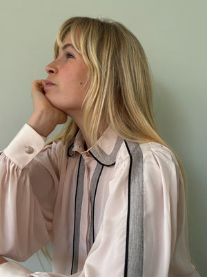 Vintage Albert de Cilhac PARIS blouse