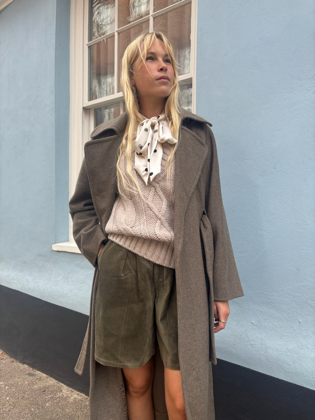 Vintage suede shorts