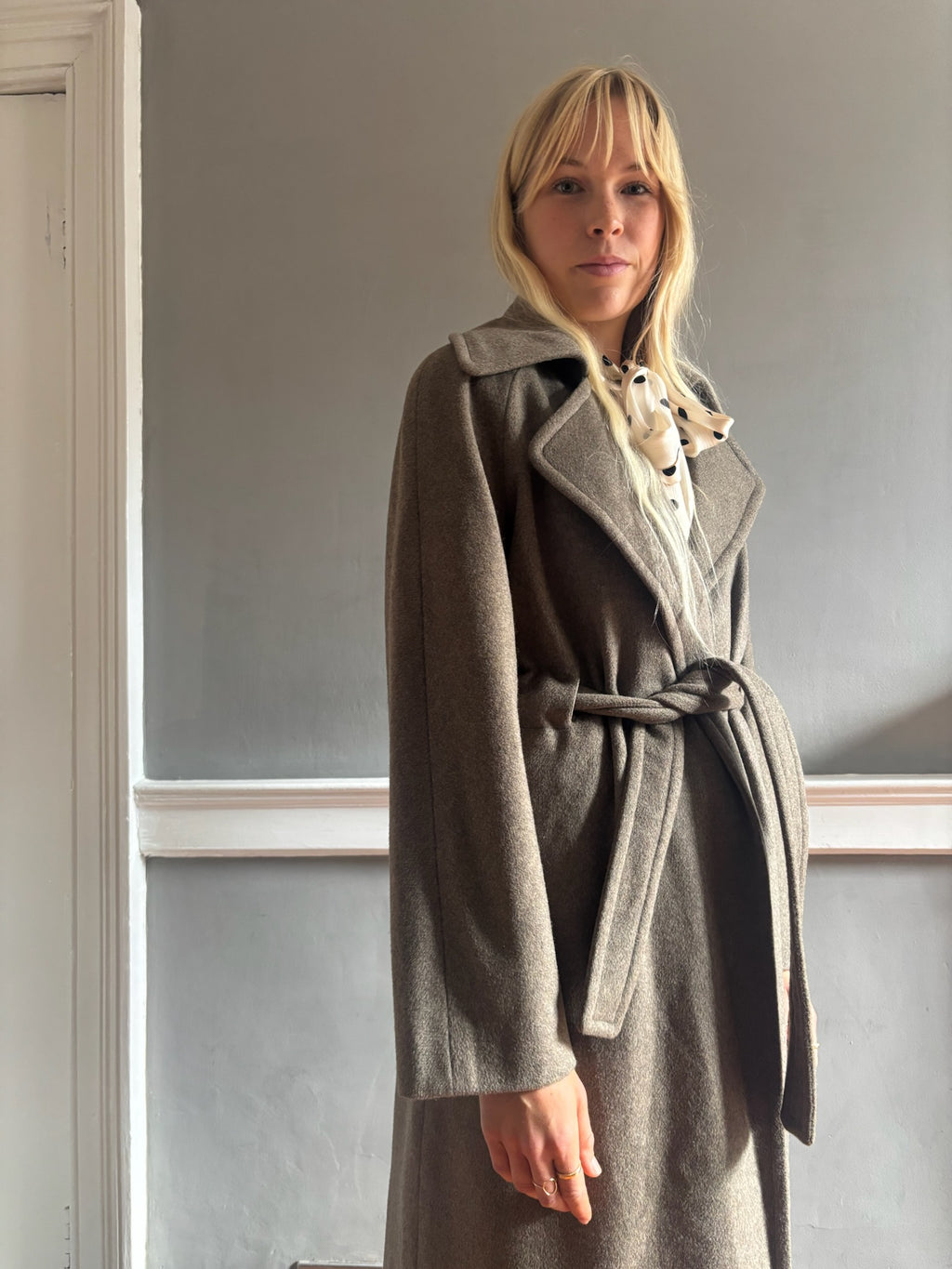 Vintage 90s Chloe angora coat