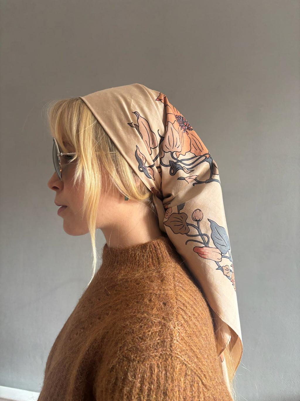Vintage Jim Thompson silk scarf