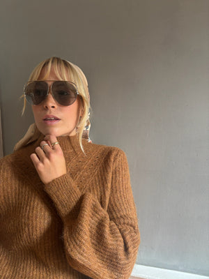 Pre-loved mohair mix knit