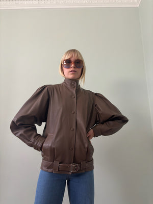 Vintage leather jacket